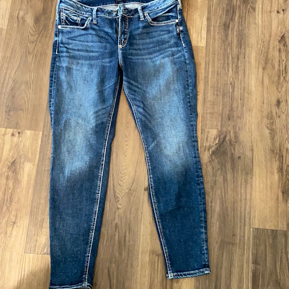 Silver jeans